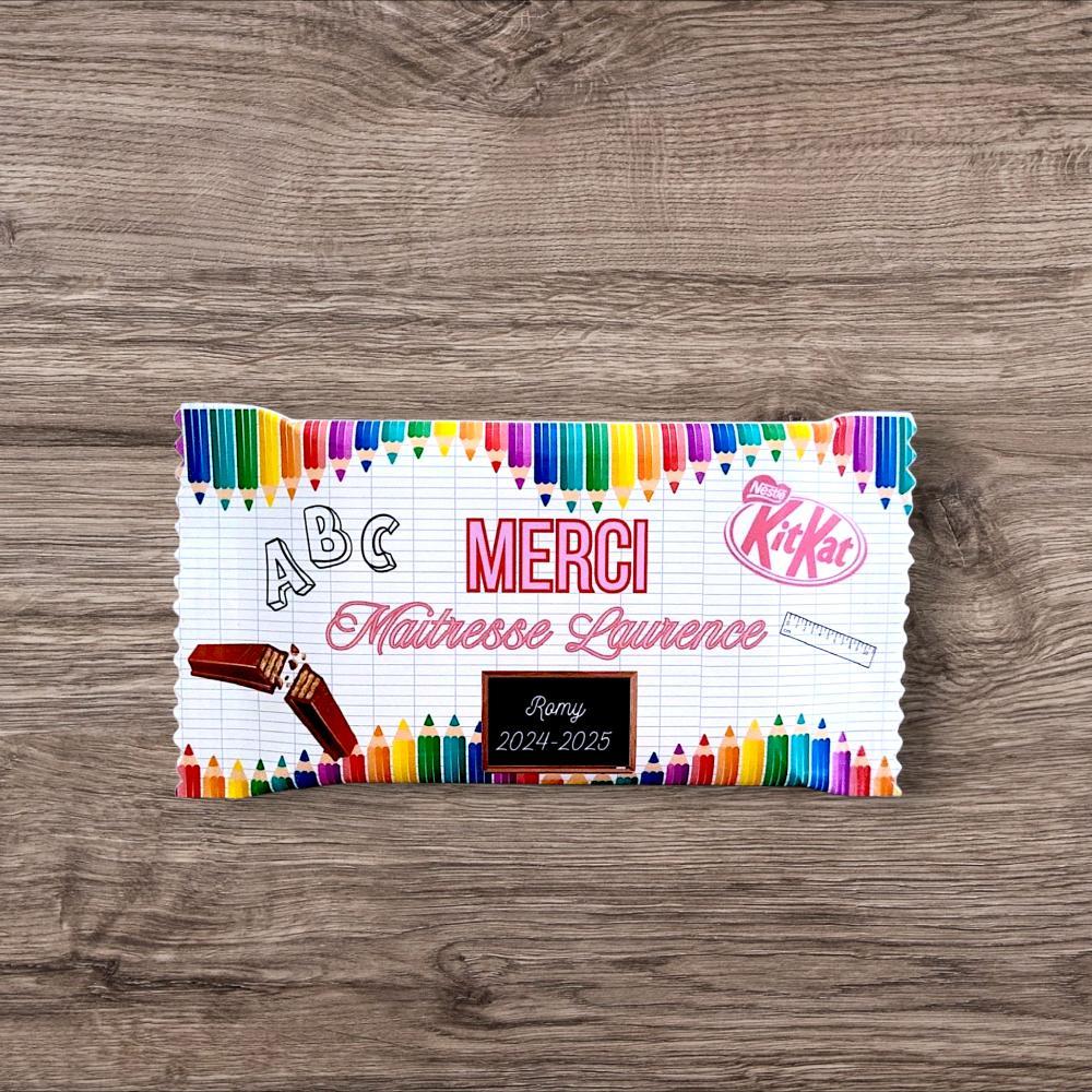 Coffret Merci Maîtresse coloré
