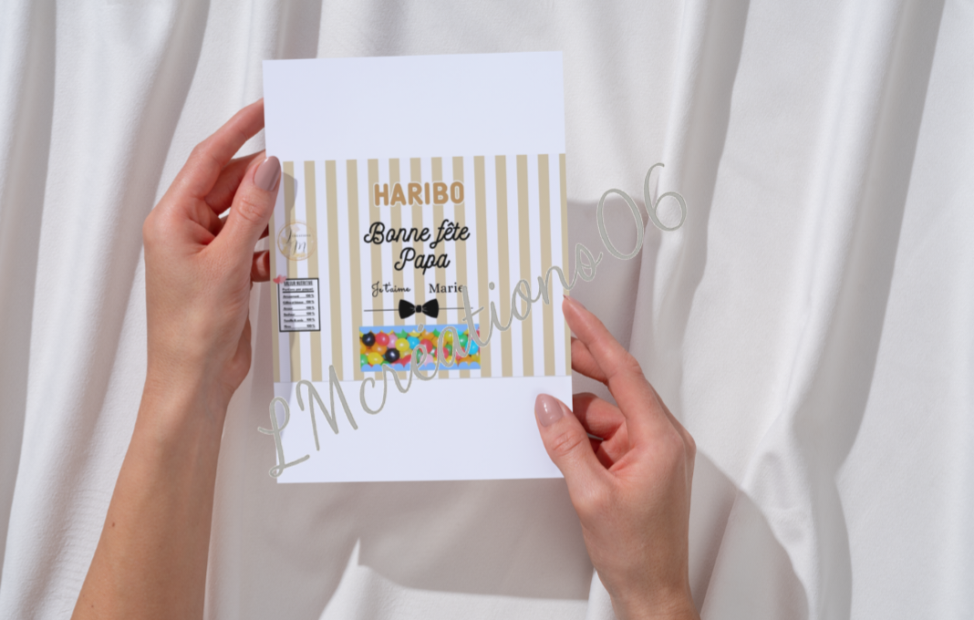 PDF Emballages Chocolats Bonne FĂȘte Papa đ€