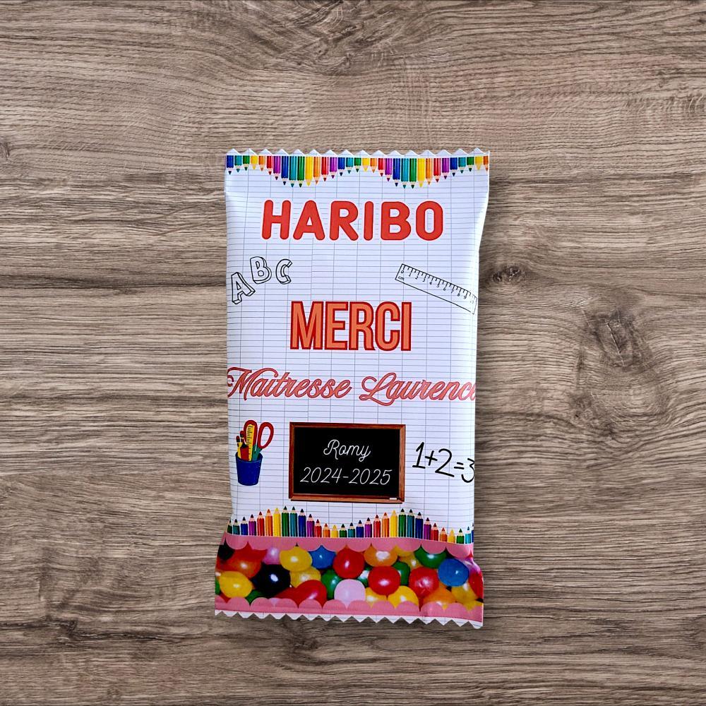 Coffret Merci Maîtresse coloré
