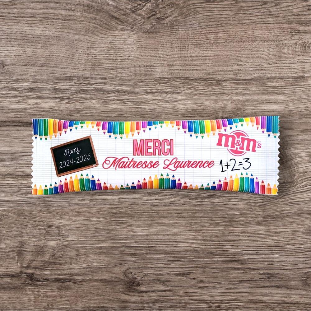 Coffret Merci Maîtresse coloré