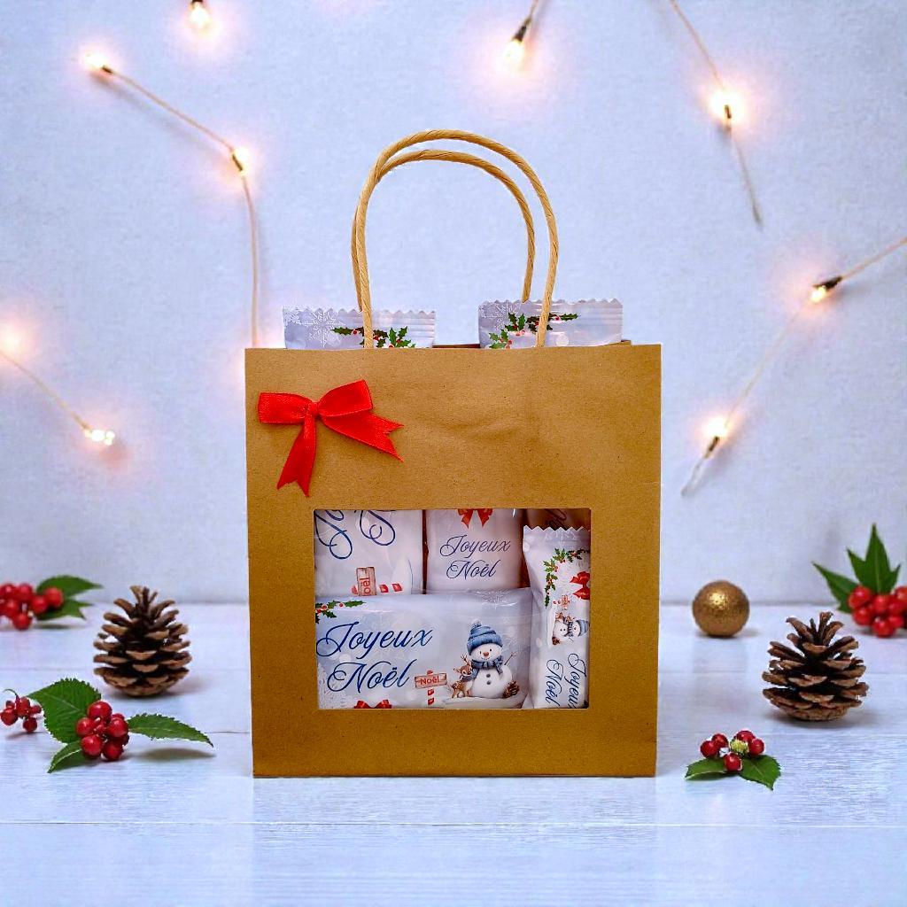 Coffret Gourmand Personnalisé – 5 Gourmandises | Cadeau Prêt à Offrir | Message au Choix