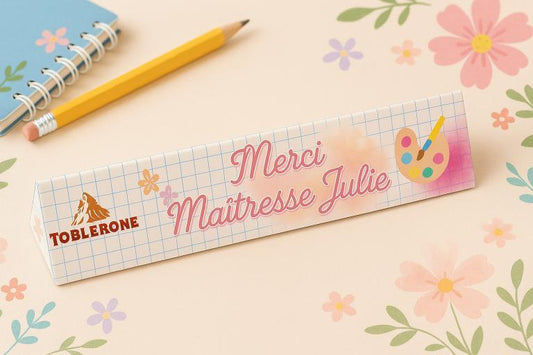 Toblerone Maitresse - Maitre - Atsem