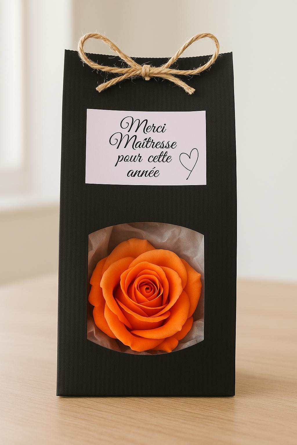 Coffret rose en savon Maitresse