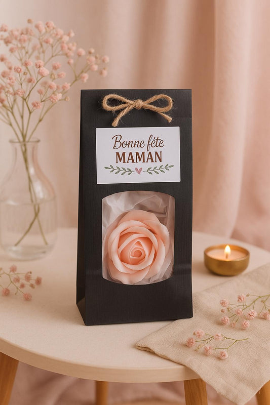 Rose en Savon - Bonne Fête  Maman