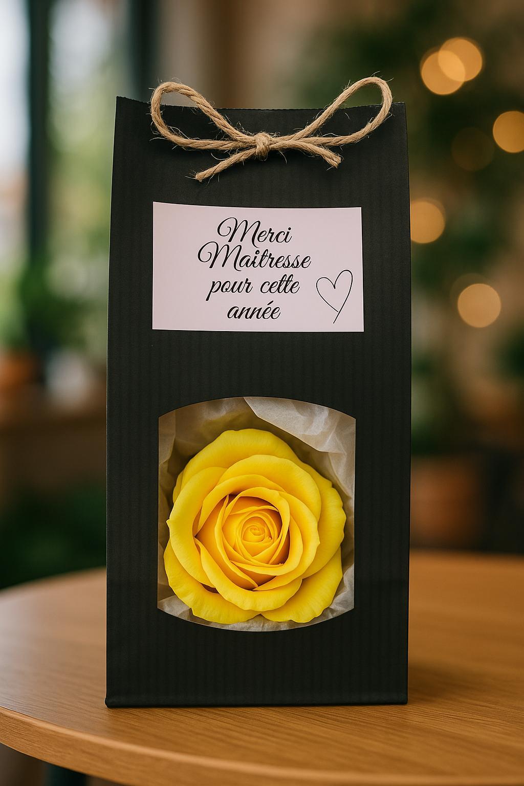 Coffret rose en savon Maitresse