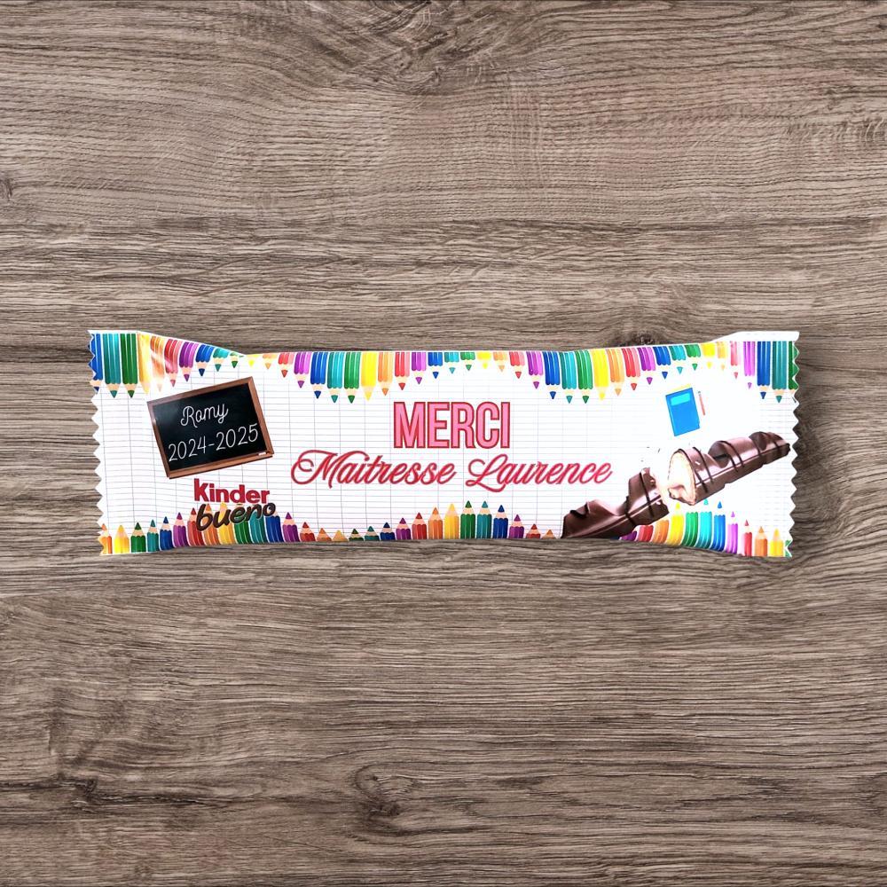 Coffret Merci Maîtresse coloré
